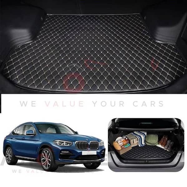BMW X4 Series 7D Custom Car Trunk Mat - Model 2014-2018