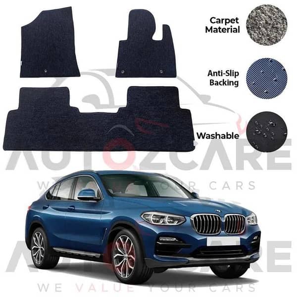 BMW X4 Series Genuine Fitting Carpet Floor Mat 4PCS - Model 2014-2018