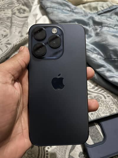 iPhone 15 pro Jv with box.  contact#03121907201
