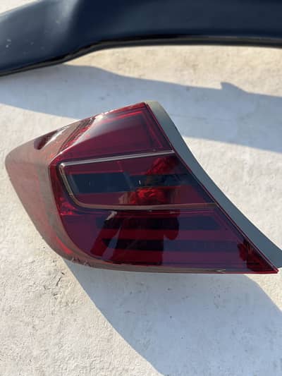 Civic rebirth lava lights and ducktail spoiler