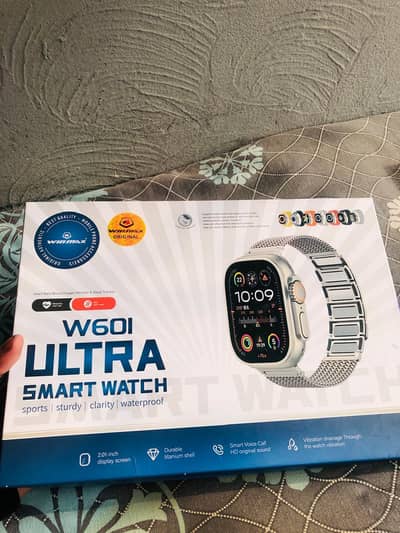 w601 7 straps original ultra smartwatch.