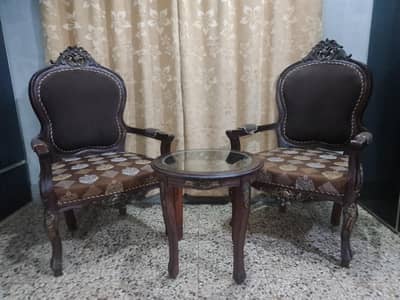 sofa chairs with table