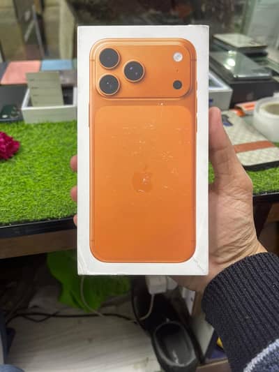 17 pro max 256gb Orange Complete Box