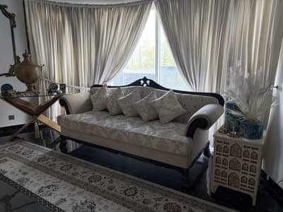 7 Seater White Sofa Set