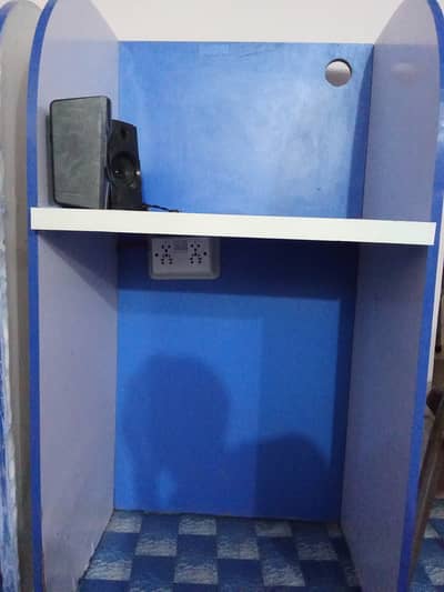 Cubical Office Table with Desk with Electric Board  Ready to use