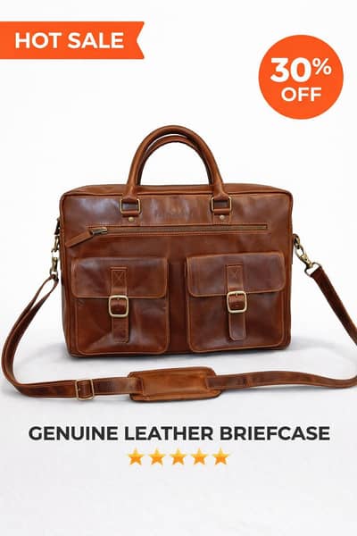 leather laptop Bag