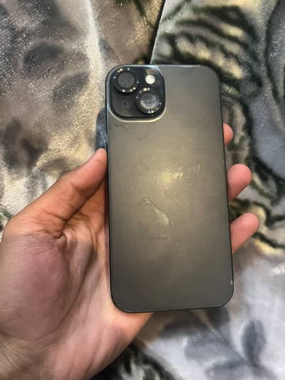 iphone 15 10/10 con jv.  128 battery health 86