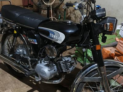 yamaha royal yb100 zero meter