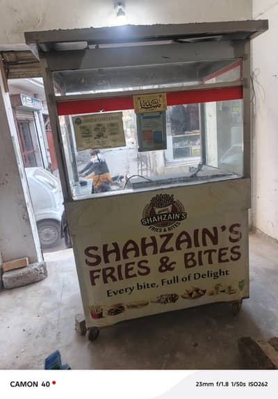 High quality 4/2.5 ft counter with saparate hot plate for sale