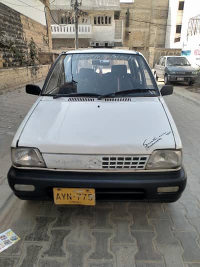 mehran vx  petrol 2012 family use car