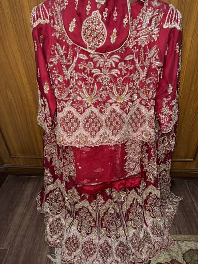 Red Bridal Lehnga
