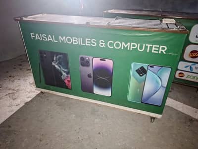 counter for mobile shop