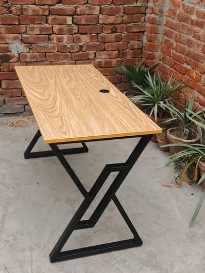 Modern Office / Study Table with Steel Frame |coustom design available