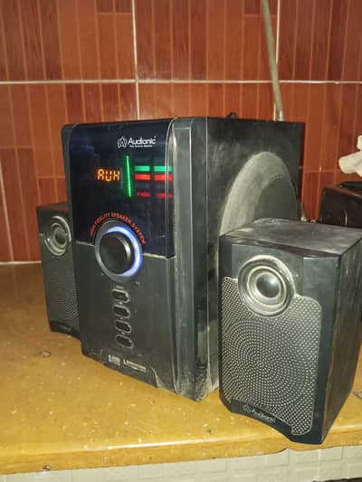 Audionic 2.1 speakers with Woofer Bluetooth support