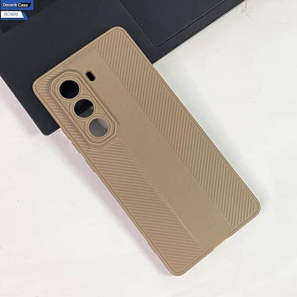 Infinix Hot 50 Pro Plus Light Brown Slim Fit Back Cover