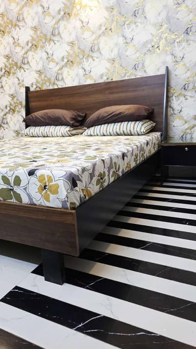 Bed, King Size bed, Double bed.