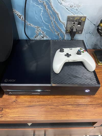 Xbox one with Games and Controller
