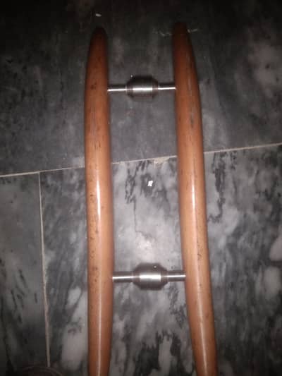 wooden door handle use for shop glass door