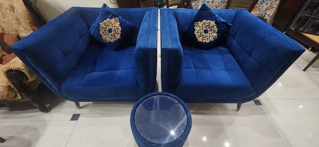 Pair of 1 seater sofas