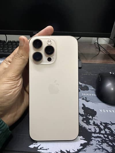 Iphone 16 pro max Jv Desert Titanium