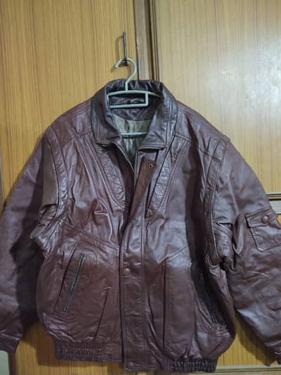 Leather jacket