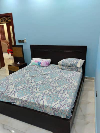 luxurious double bed