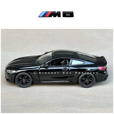 BMW M8 Competition Coupe Black Diecast Model