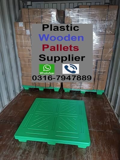 pallet plastic wooden