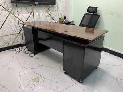 L- Shape Executive Desk Boss Office Table Office Desk Customized
