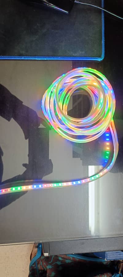 RGB Gaming Decoration Light- 450 to 500ft Approx - Multi Shade - Used