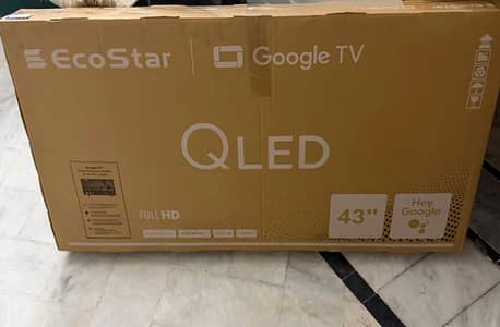 EcoStar 43 INCH QLED LED Urgent for sale