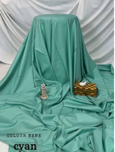 Unstitched Men’s Suit Fabric – Dubai Sky Color