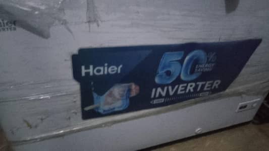Haier invertor freezar 405 only 1 month use
