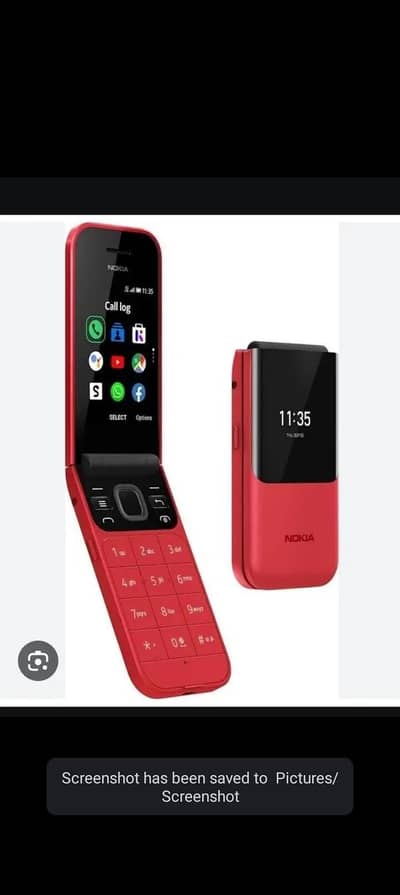 Nokia 2720 dual SIM flip mobile  pta prove