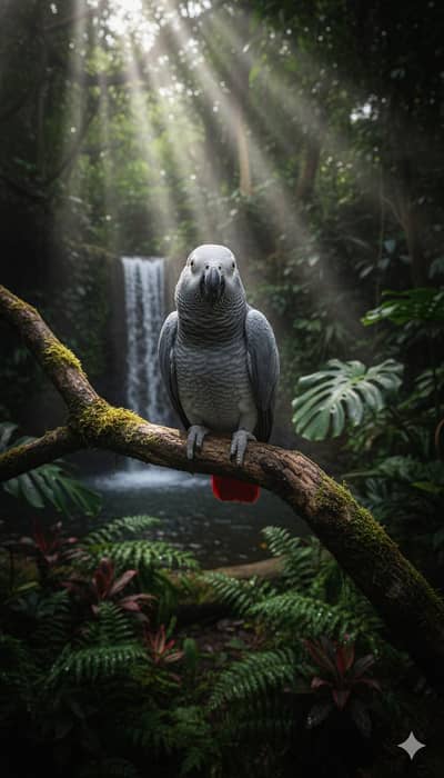 Hand Tem Red factar Talking Quality African Grey Parrot - Urgent Sale