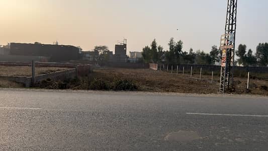74.72 Marla Commercial Plot Available for Sale in Main Road Near Chenab Orchard phase 1, City Gujrat
