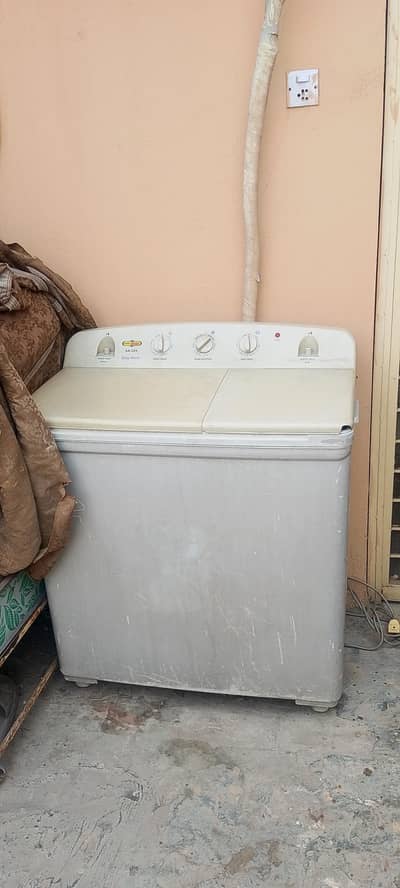 Super Asia Washing Machine Dual Tub Washer & Dryer