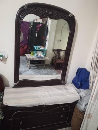 wooden dressing table