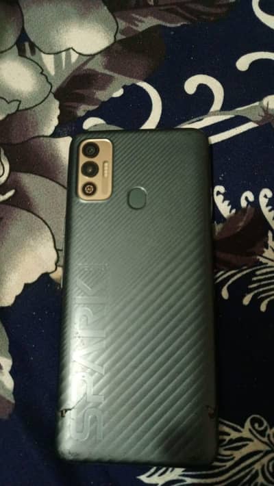 Tecno Spark 7 4 Gb ram 64 gb memory 6000 mAh long bettry