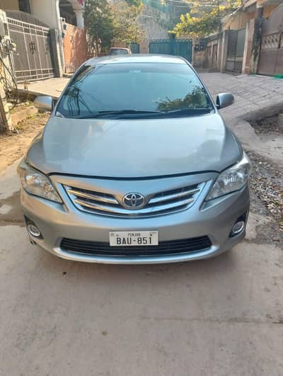 TOYOTA COROLLA GLI 2011 MODEL