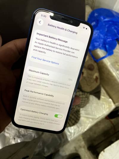 iphone 12 non pta 128gb battery 75