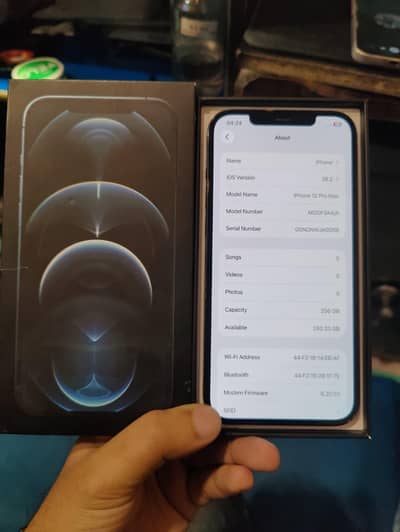 iPhone 12 Pro Max  256GB PTA Approved