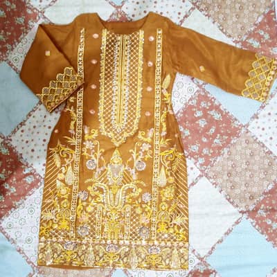 Party Wear dress/3 Piece kurta dress for Functions/Full Cutwork Kurta