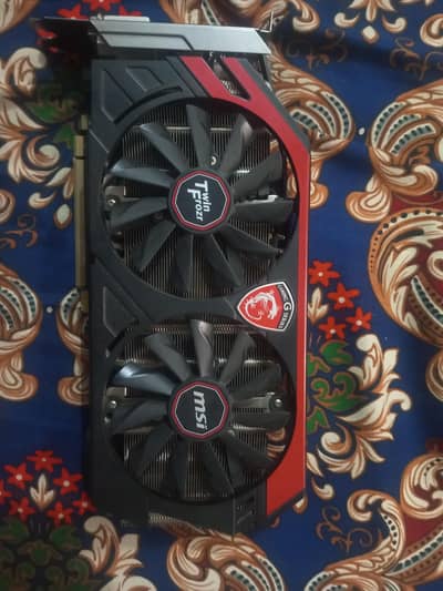 GTX 760 twin frozen 4gb , Whatsapp 03425606759