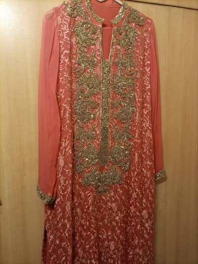 3 pcs suit / party wear dress / full embrioded work / dress for sale