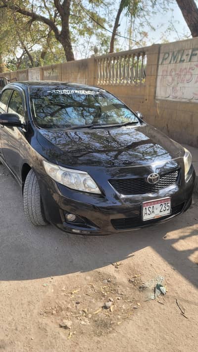 Toyota Corolla GLI 2009 Black interior (original condition)