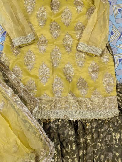 short shirt with garara