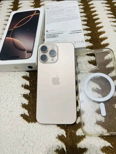 iPhone 16 pro max factory unlock HK 256gb with box