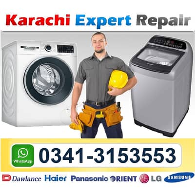 Expert Automatic Washing Machine Dawlance Haier LG Samsung Kenwood PEL