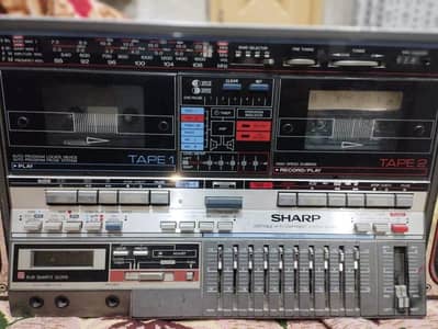 Sharp portable hifi component system